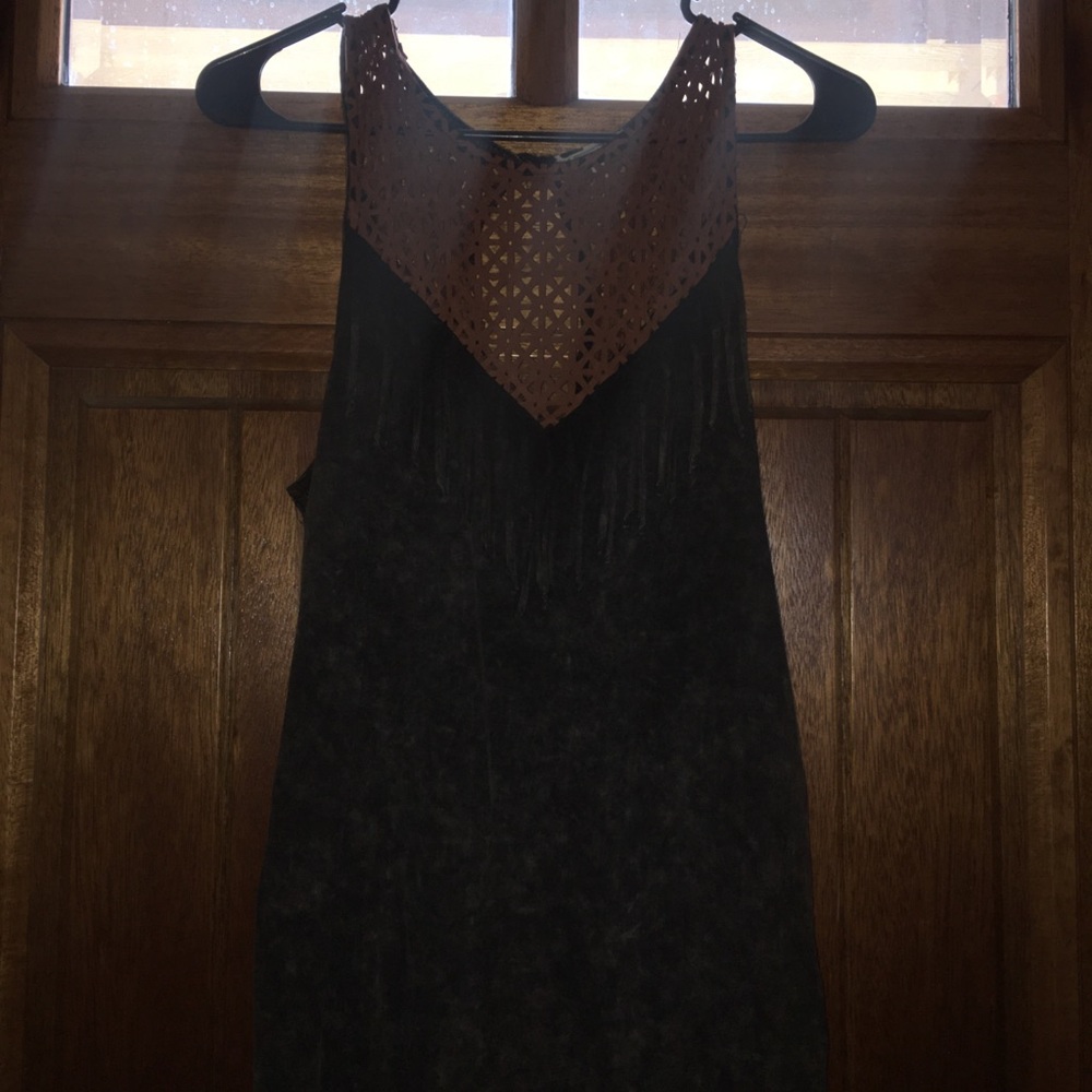 Fringe tank top